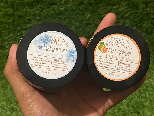 "Heaven Sent" and "Untouchable" Body Butter