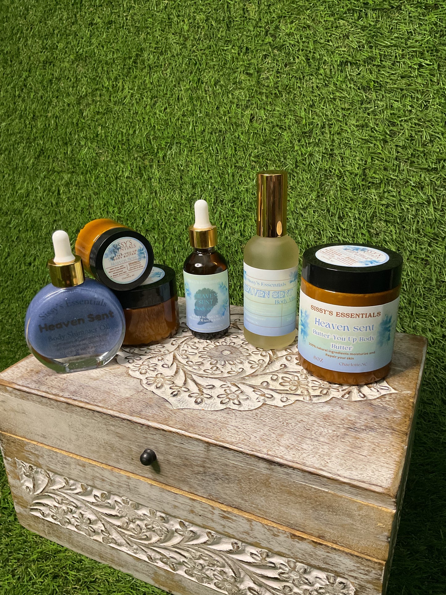 "Heaven Sent" and "Untouchable" Body Butter