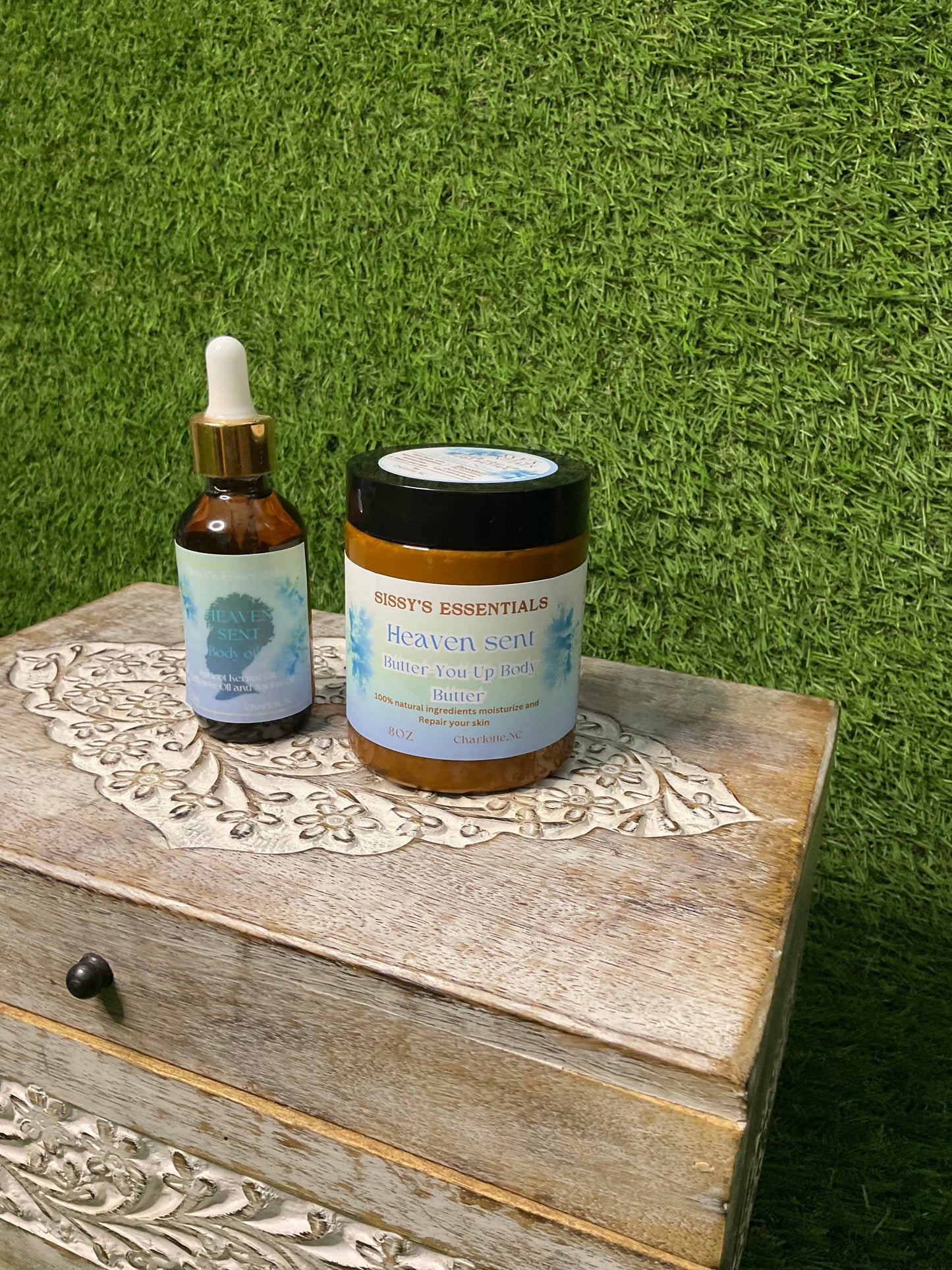 "Heaven Sent" and "Untouchable" Body Butter