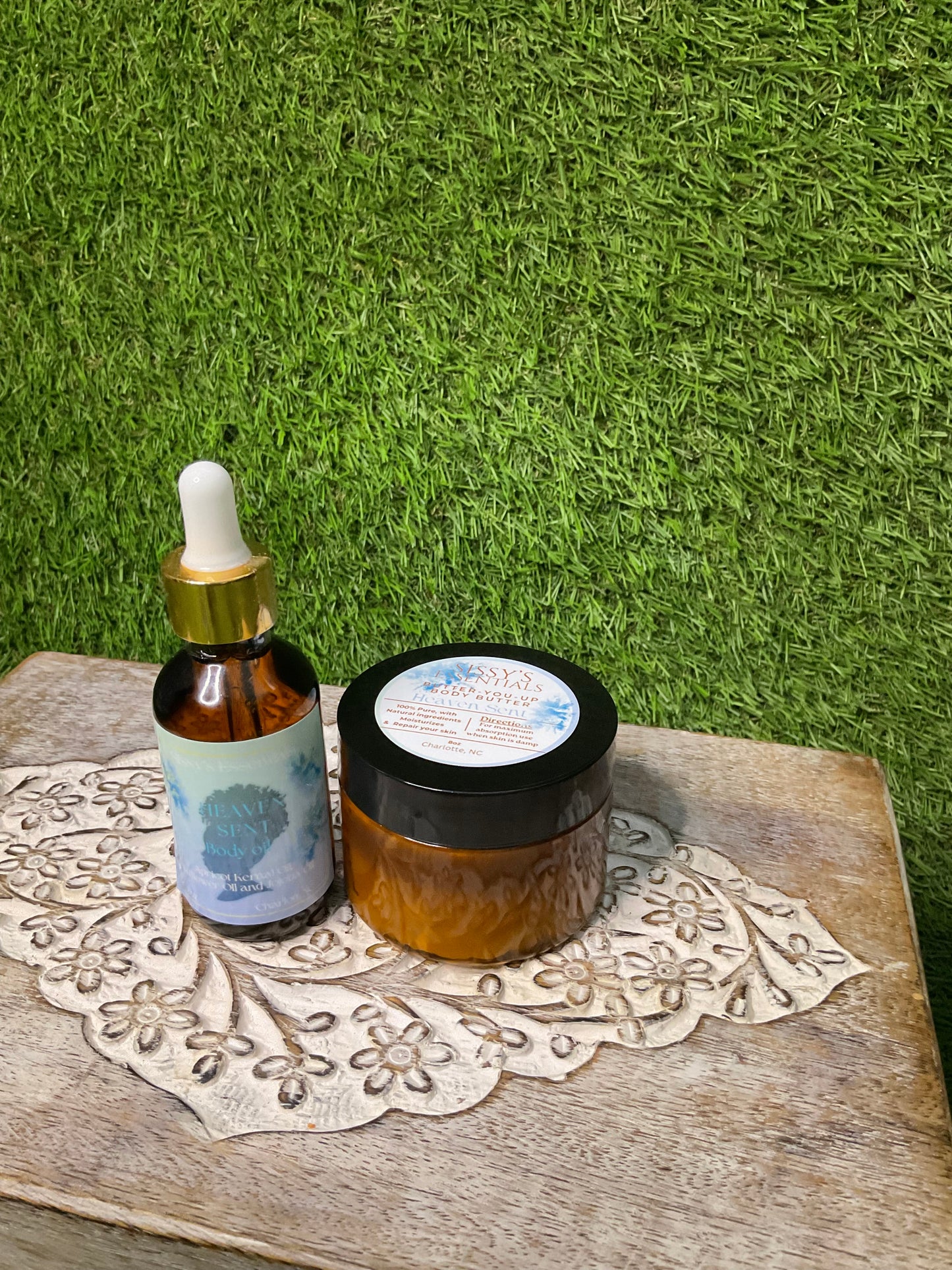 "Heaven Sent" and "Untouchable" Body Butter